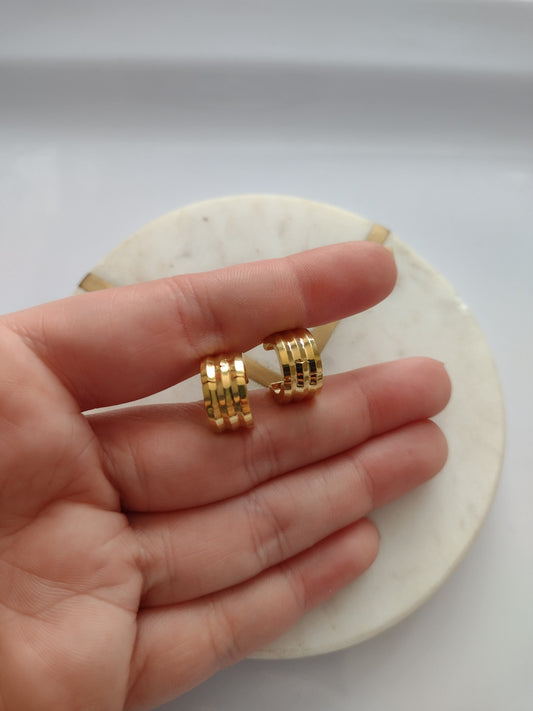 Huggie earrings