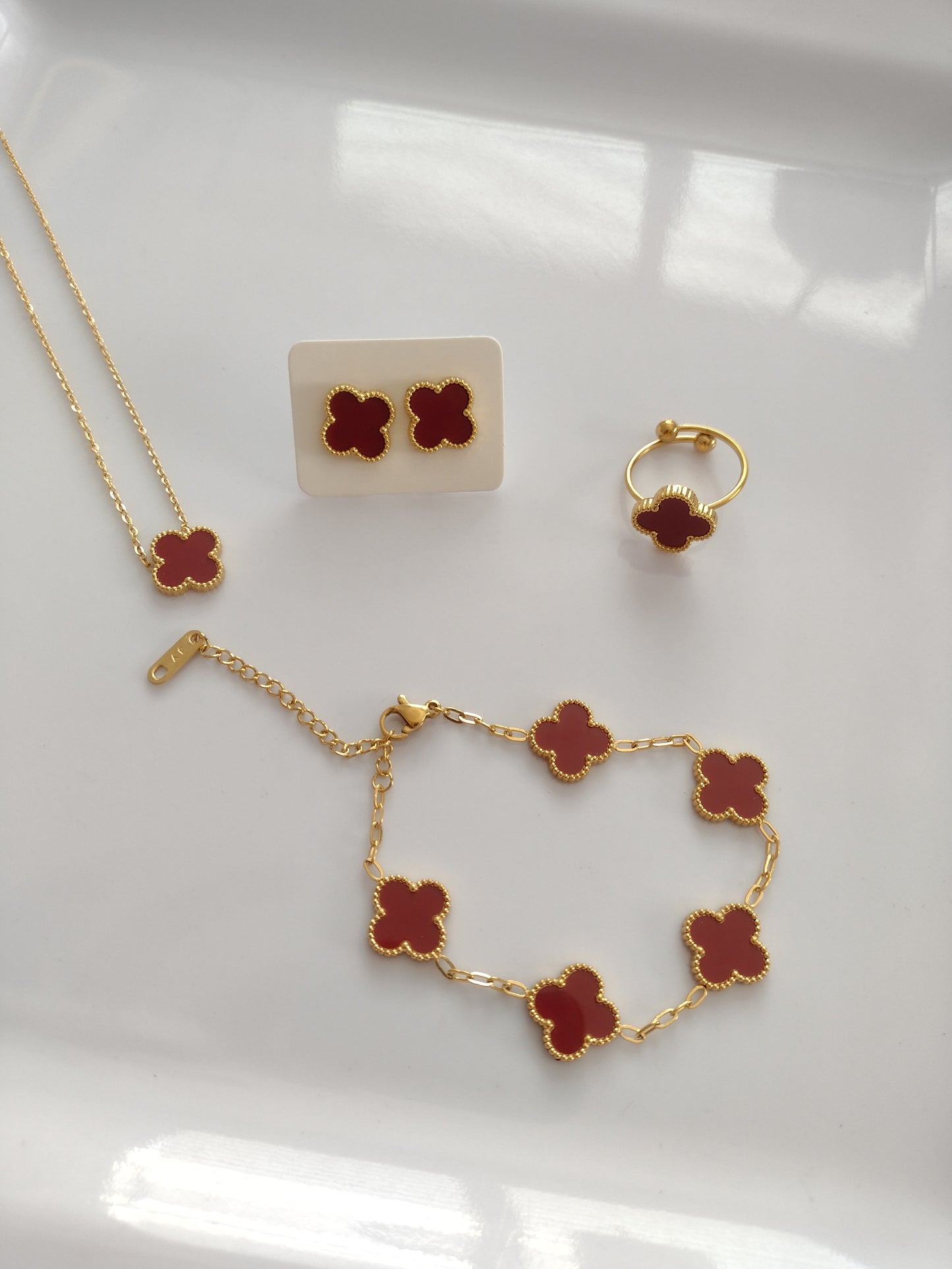 Trébol set 4 piezas