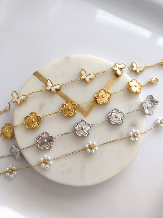 Bracelet gold & plated