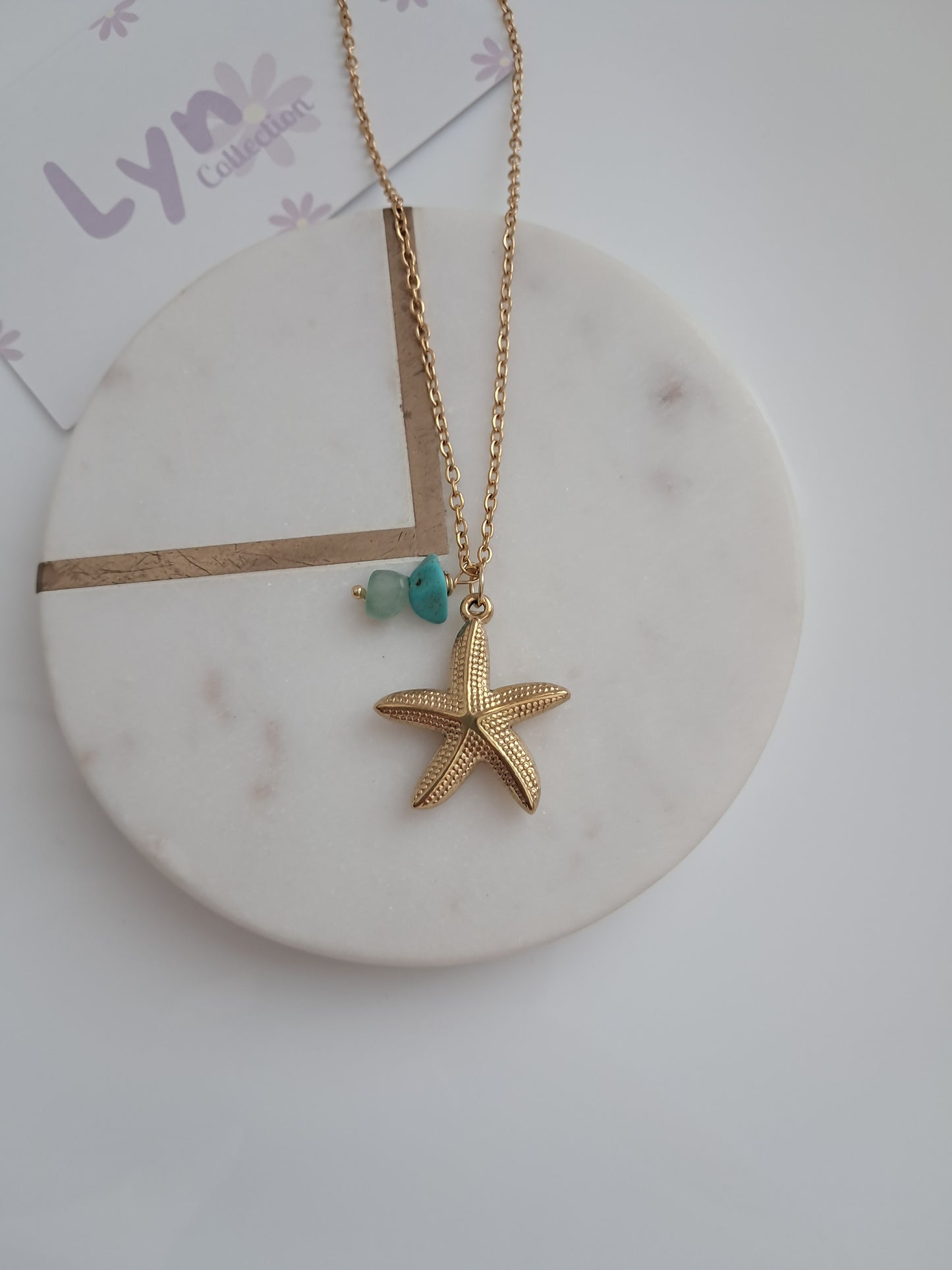 Starfish necklaces