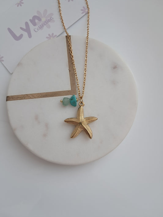 Starfish necklaces
