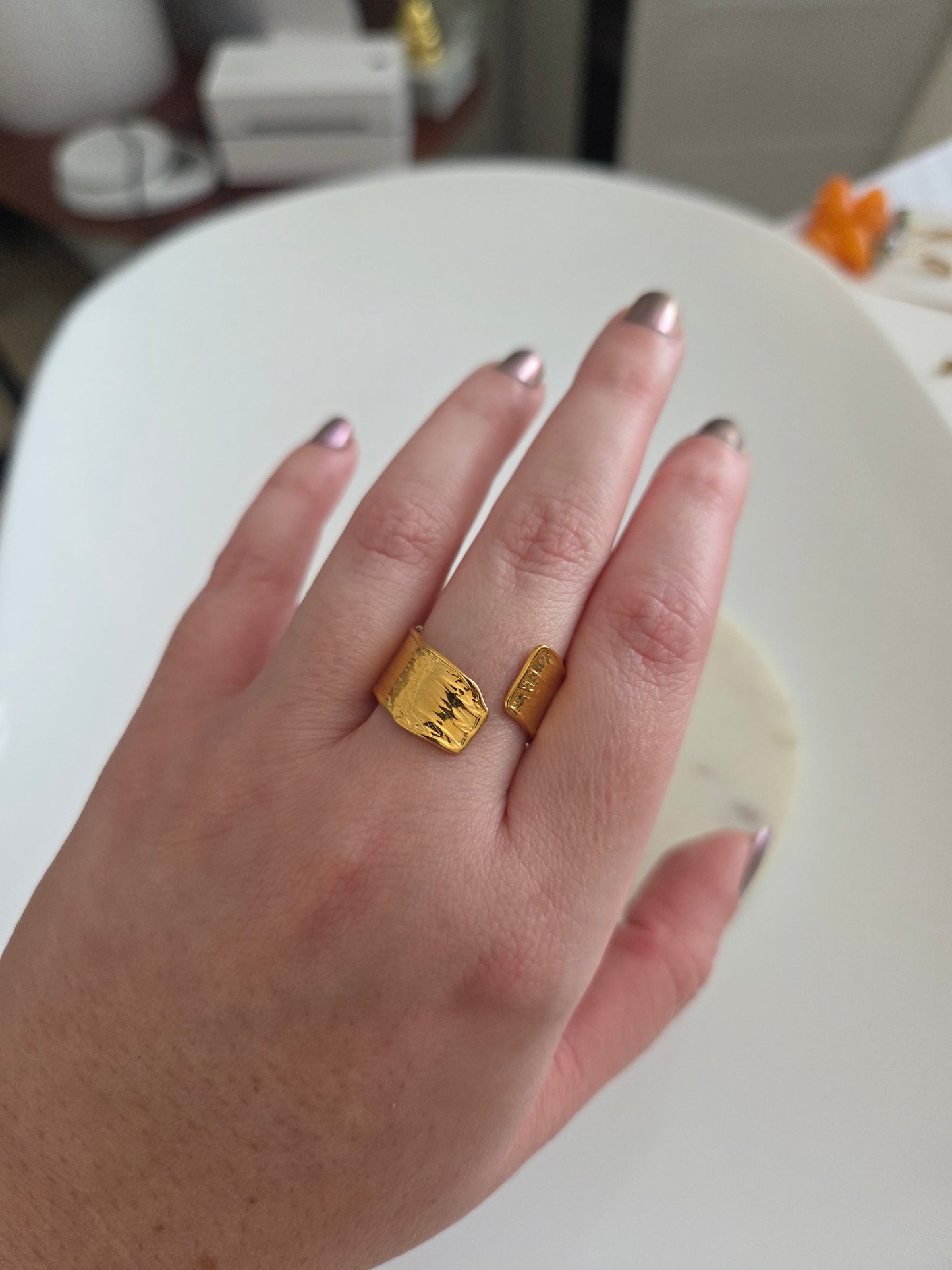 Gold rings