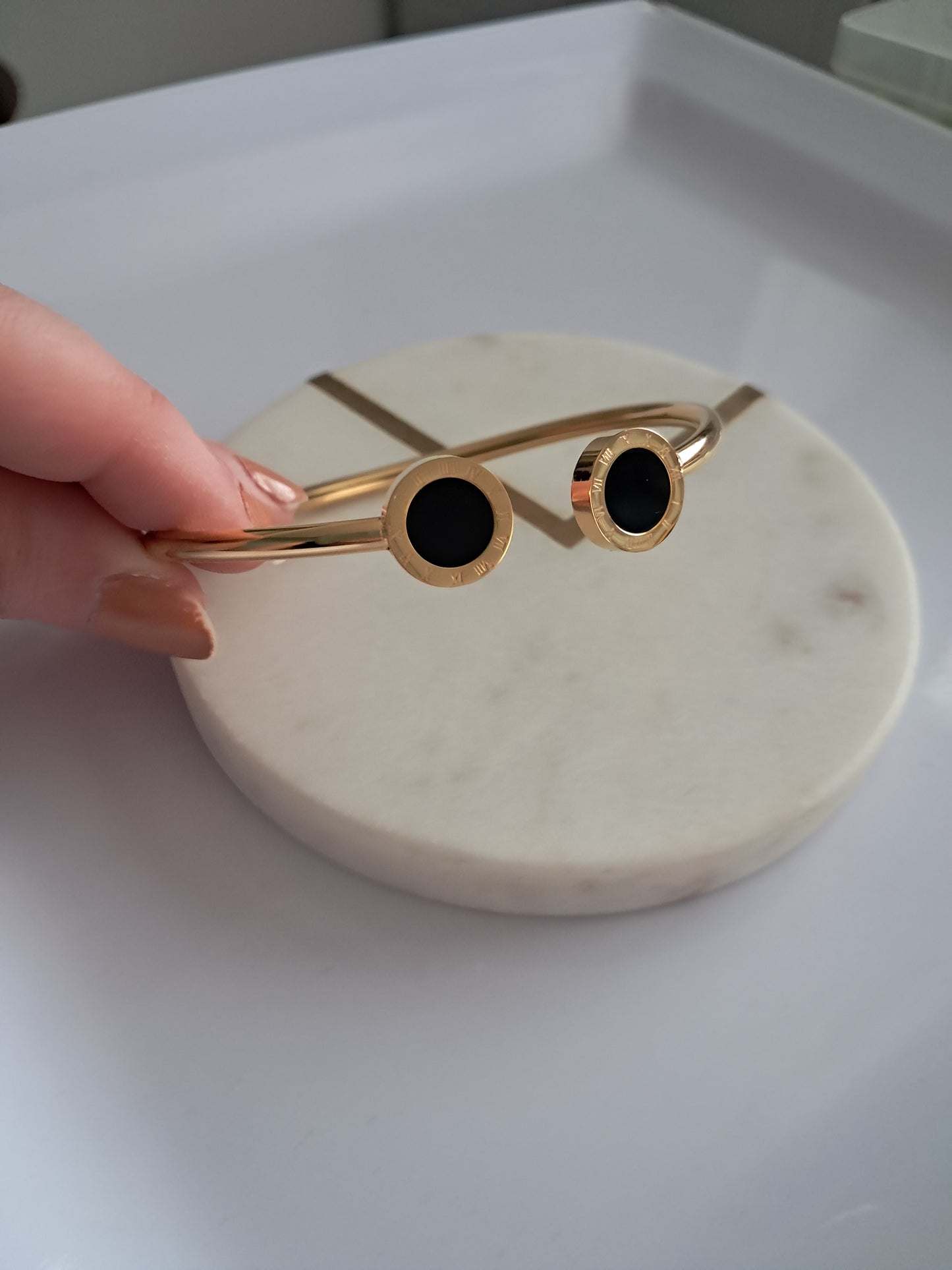 Clock bangle