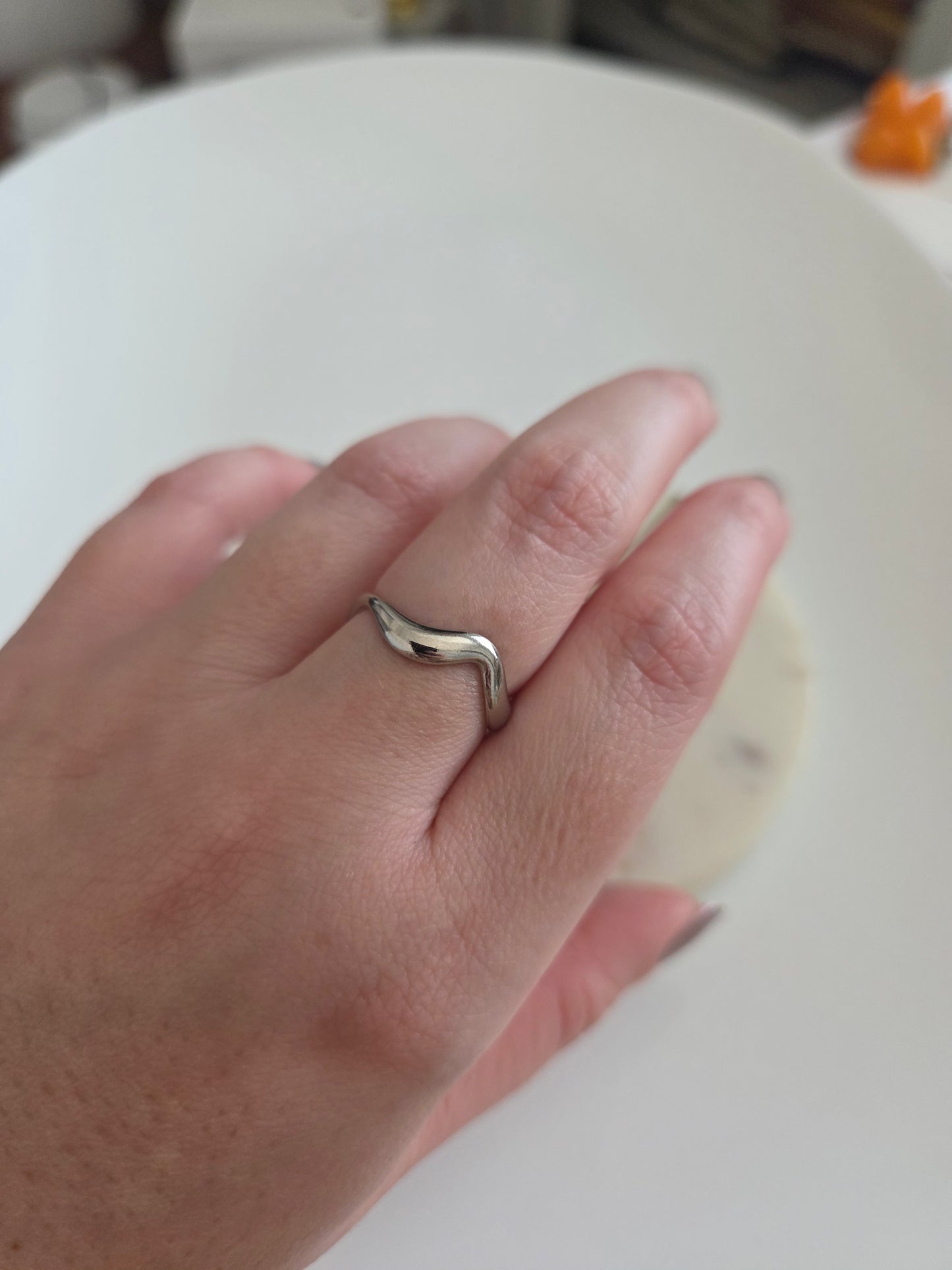Basic silver ring