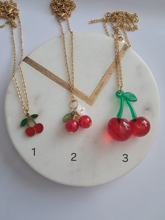 Cherry Necklaces