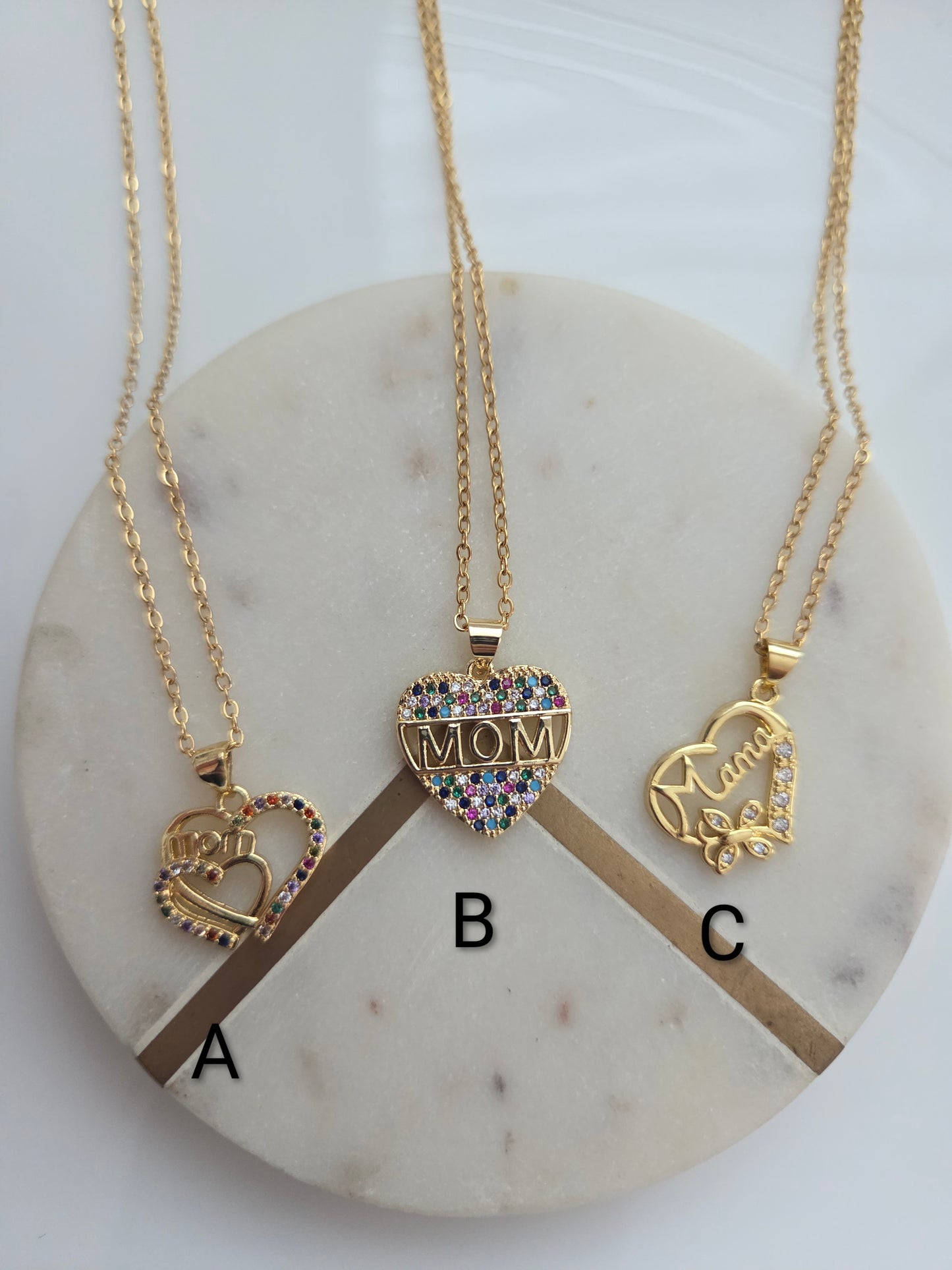 Necklaces mom/mom/mama