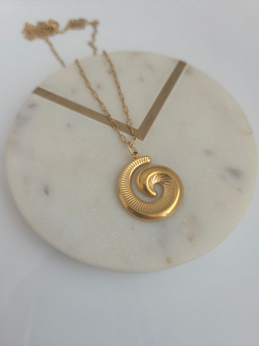 Espiral necklaces