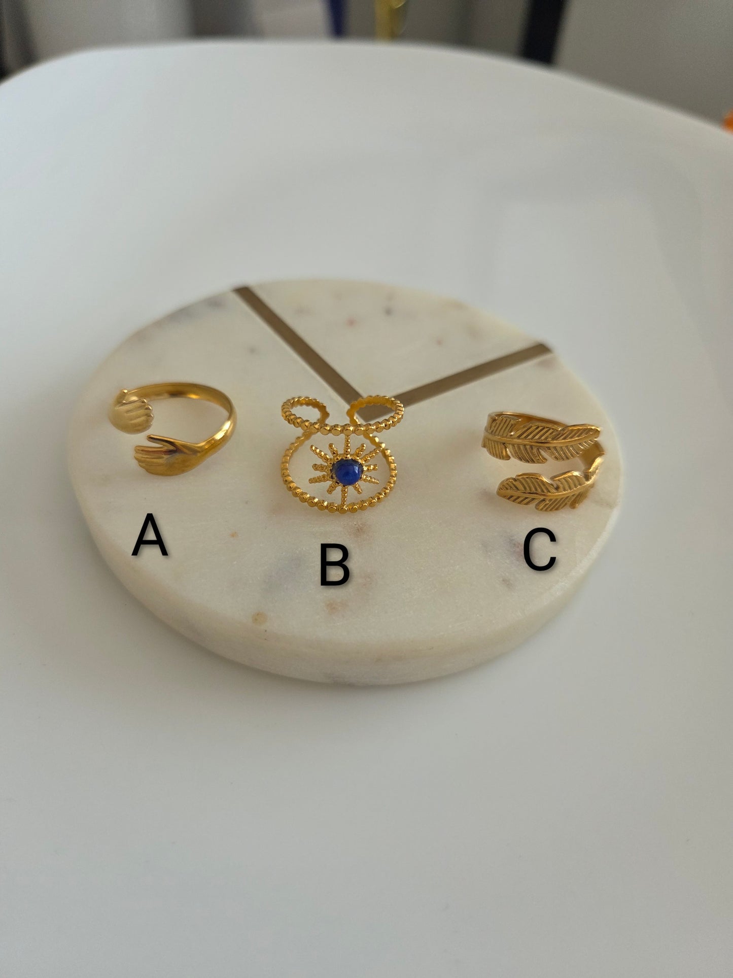 Gold rings