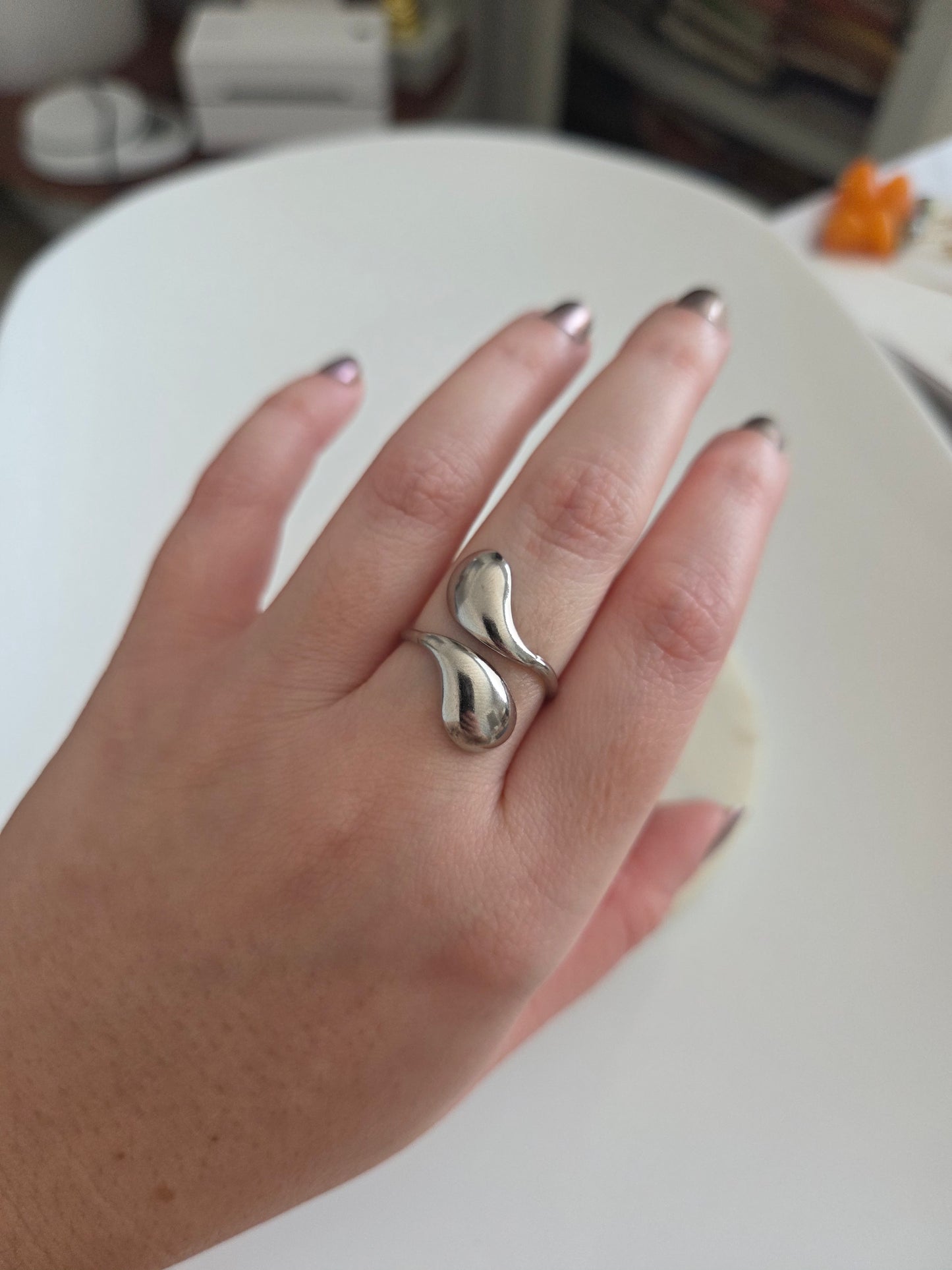 Gota silver ring