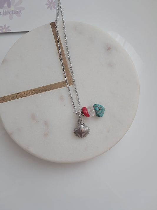 Concha Silver necklaces