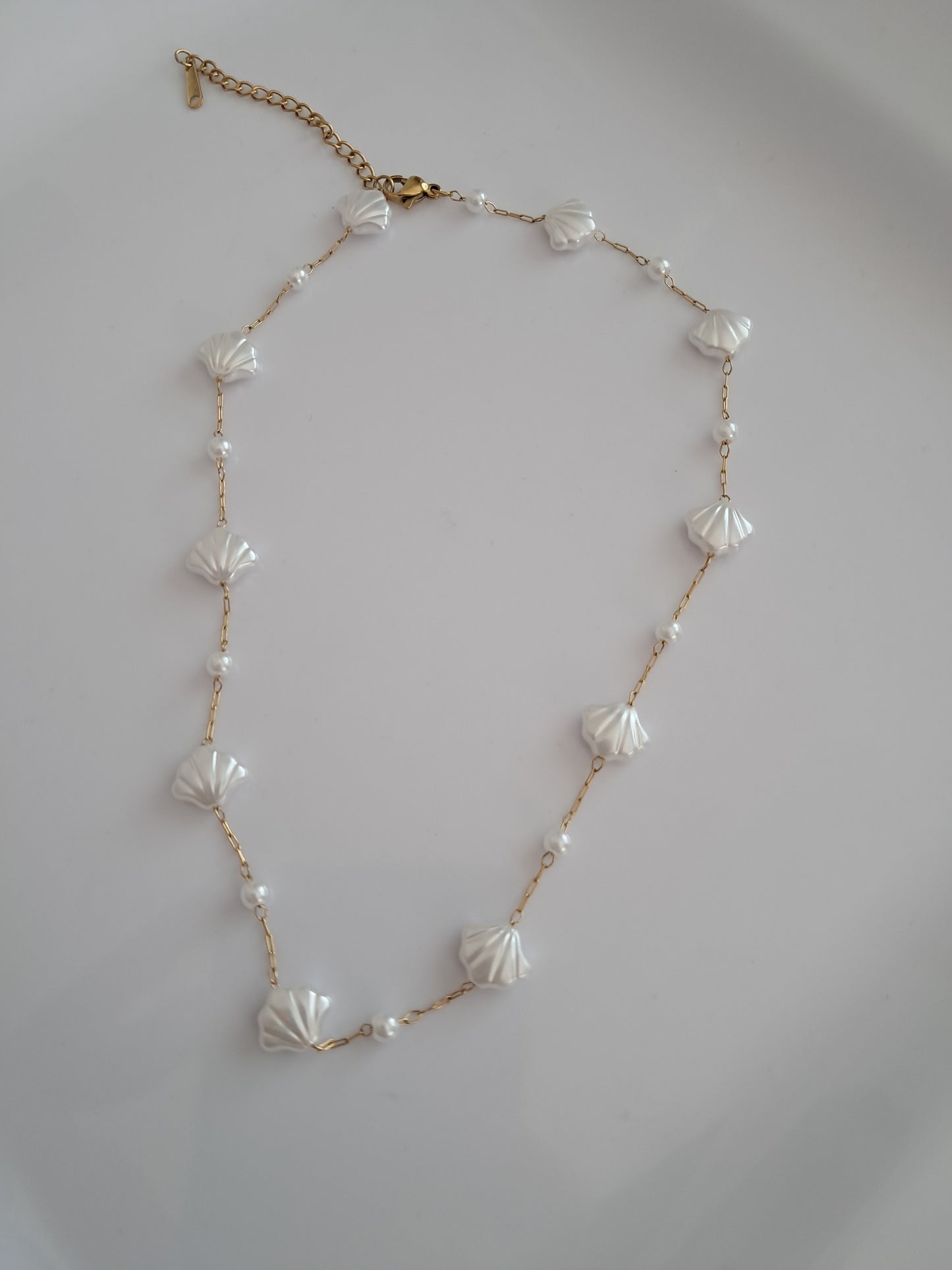 Pearl & Concha necklaces