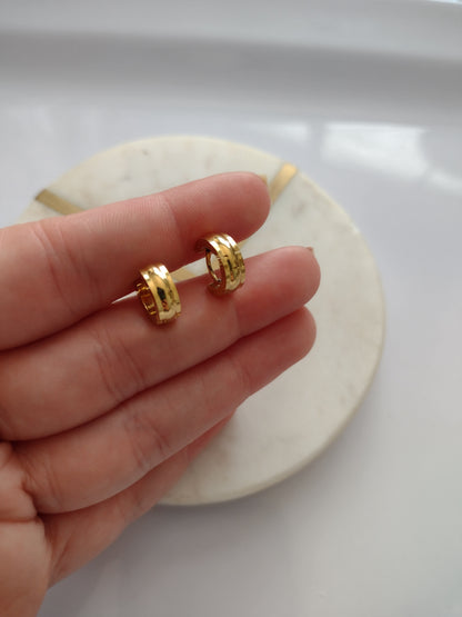 Huggie earrings