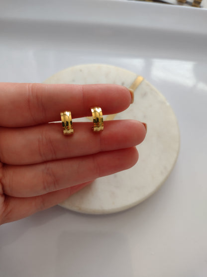 Huggie earrings