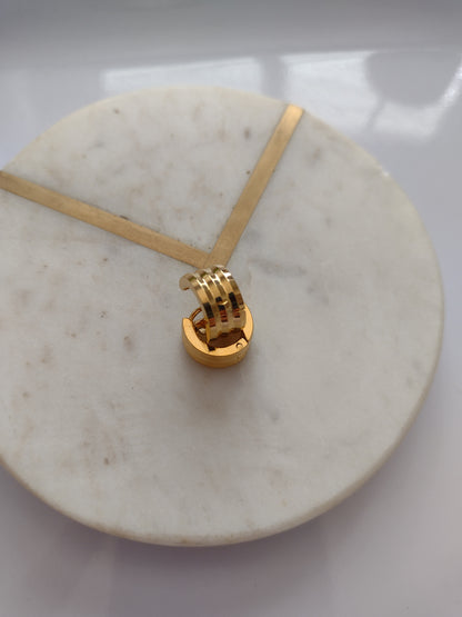 Huggie earrings