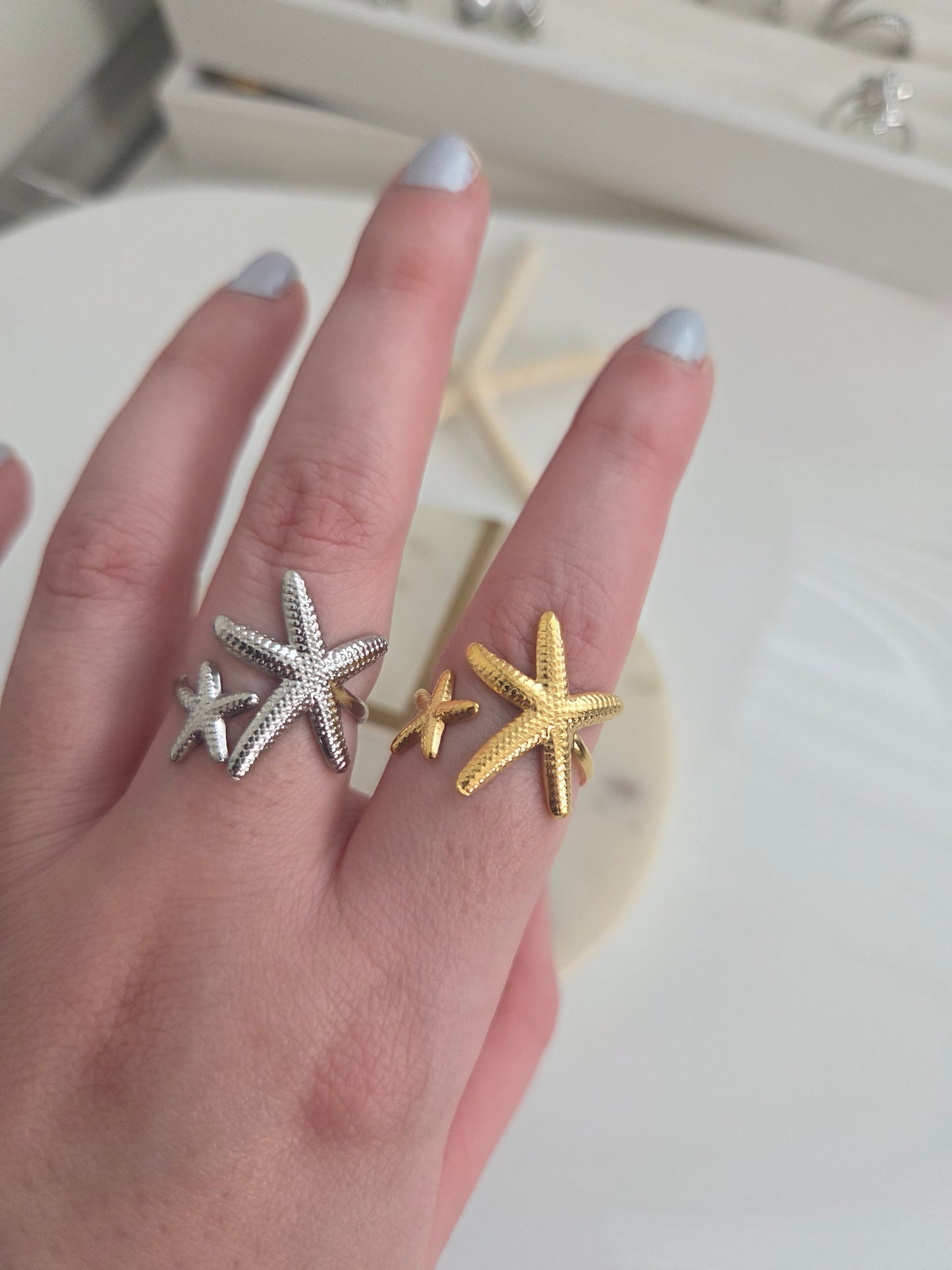 Doble estrella de mar