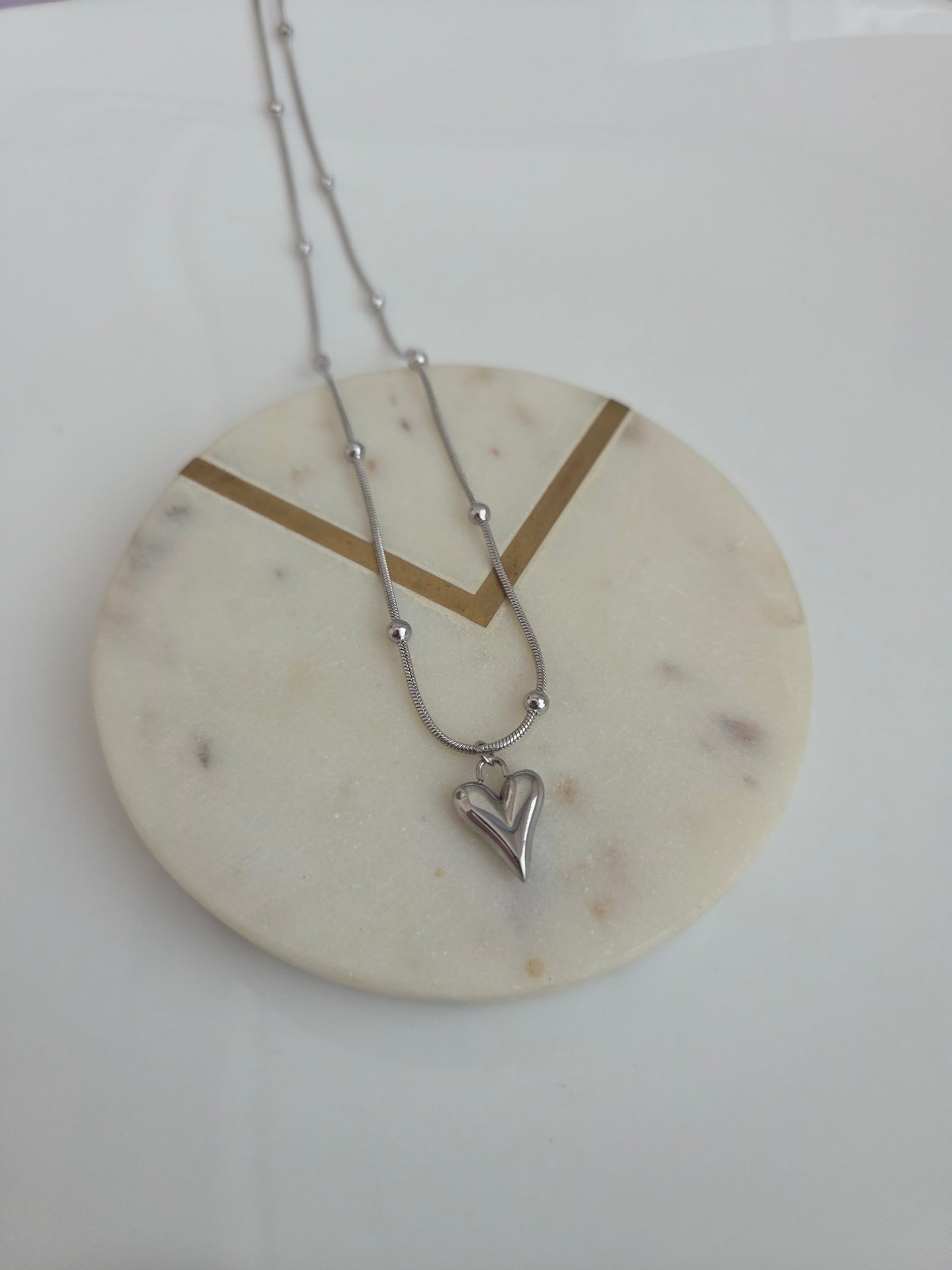 Heart plata
