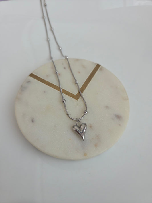Heart plata