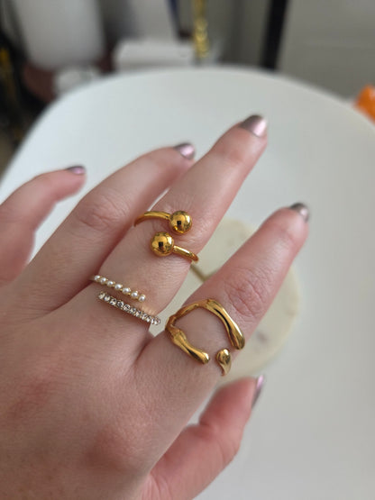 Gold rings