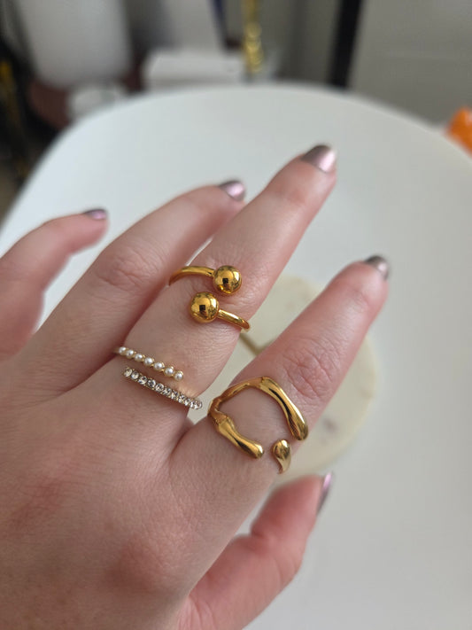 Gold rings