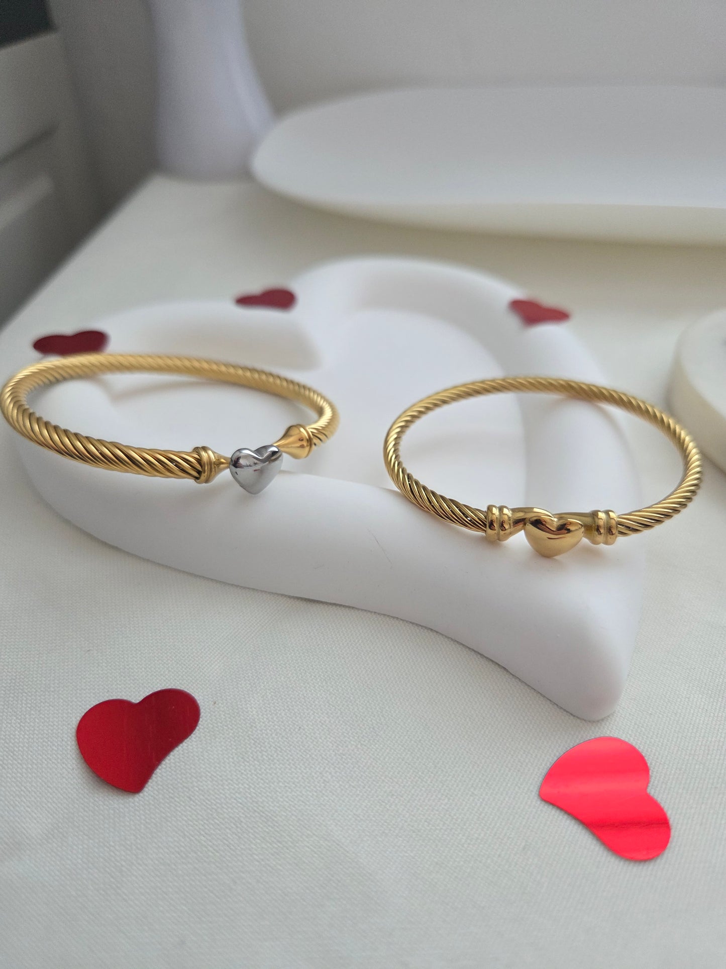 Bangles heart