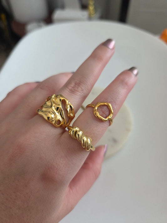 Gold rings