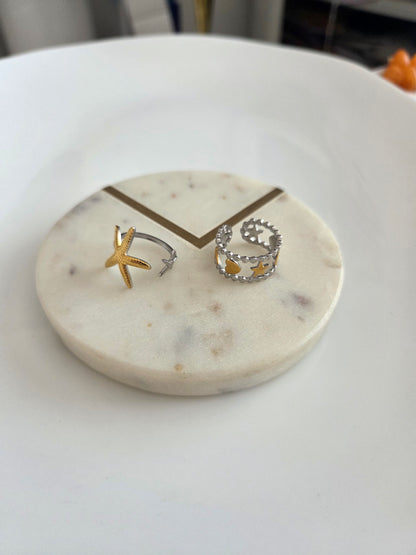 Doble tono rings