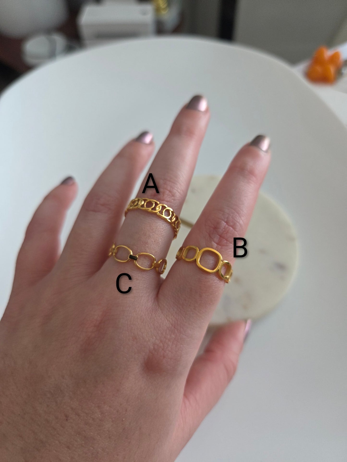 Eslabones rings