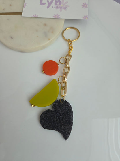 Heart keychain