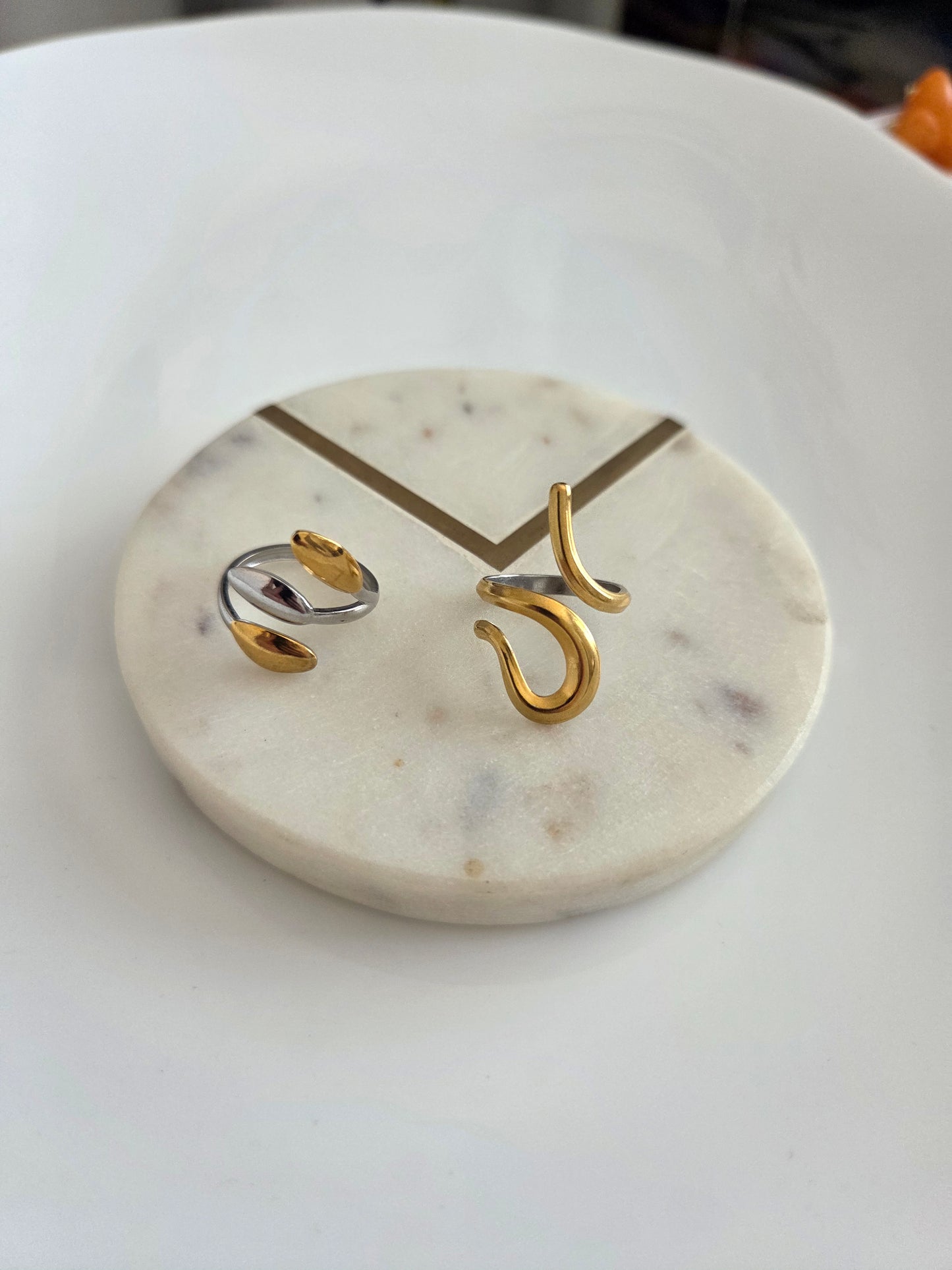 Doble tono rings