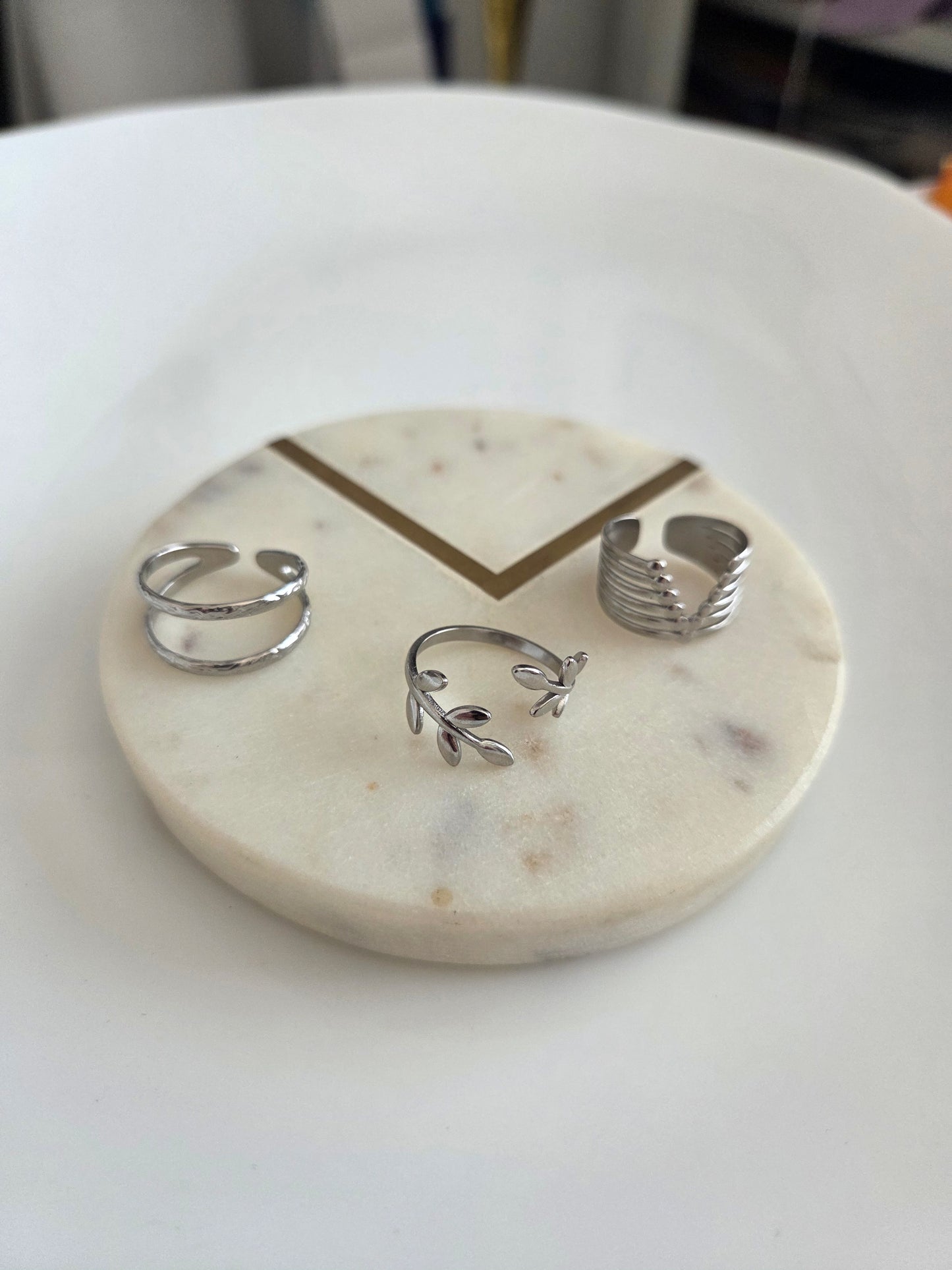 Silver rings