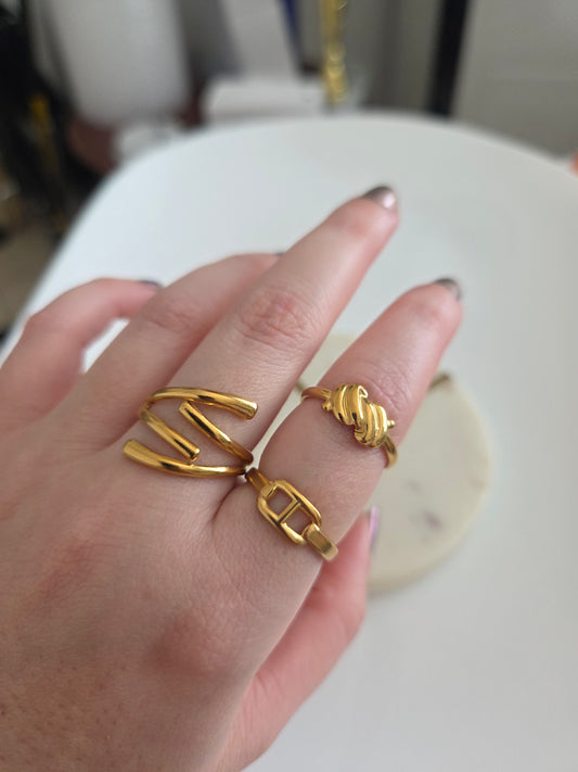 Gold rings