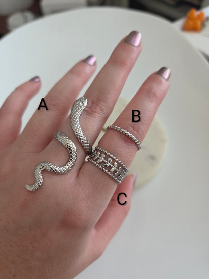 Silver ring