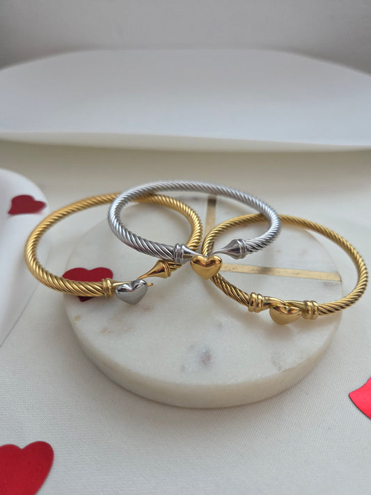 Bangles heart