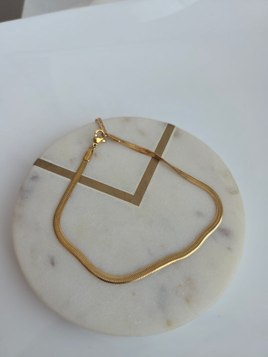 Snake anklet