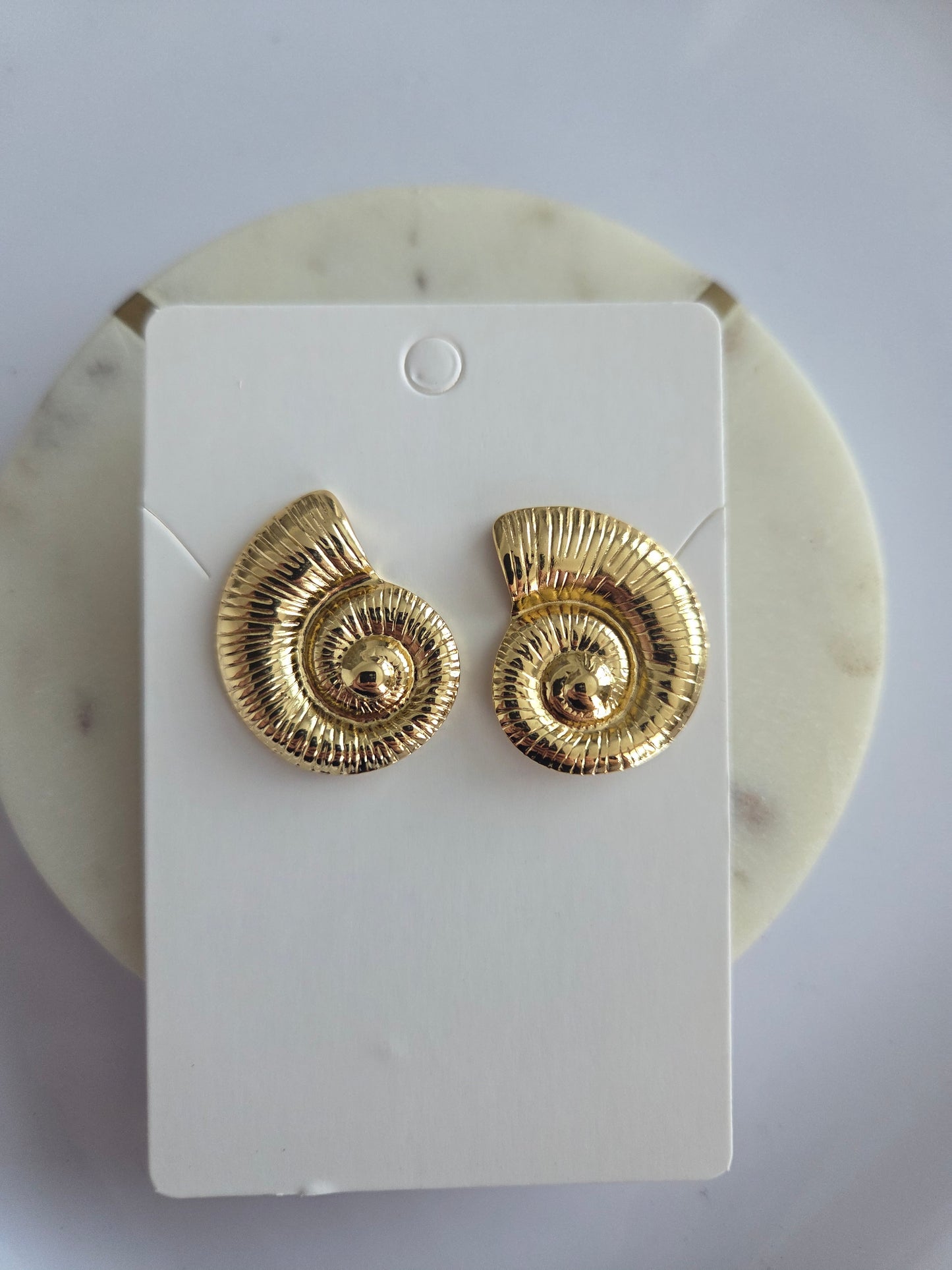 Caracol earrings