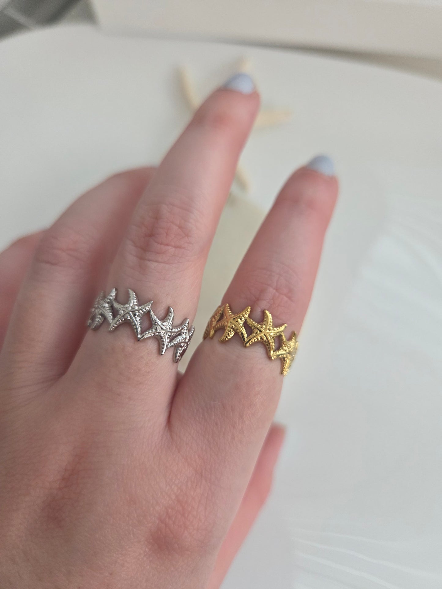 Fishstar ring