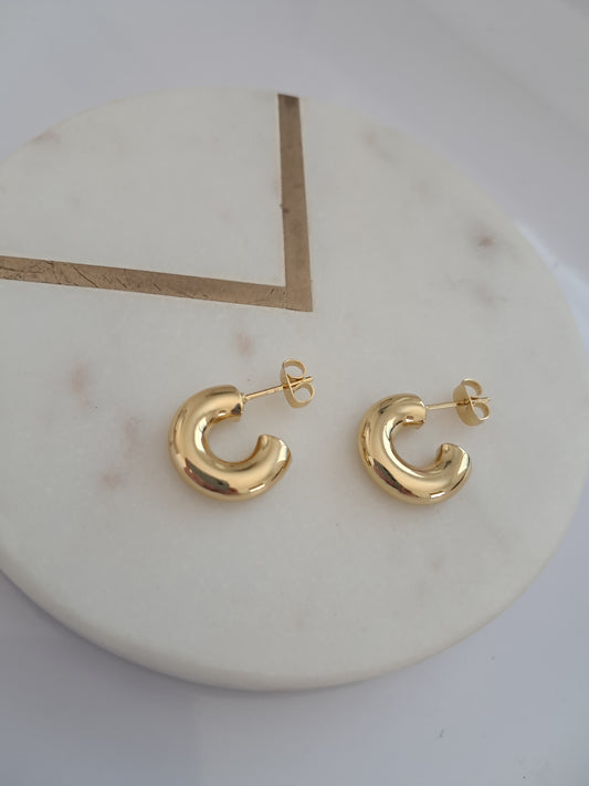 Mini chunky earrings