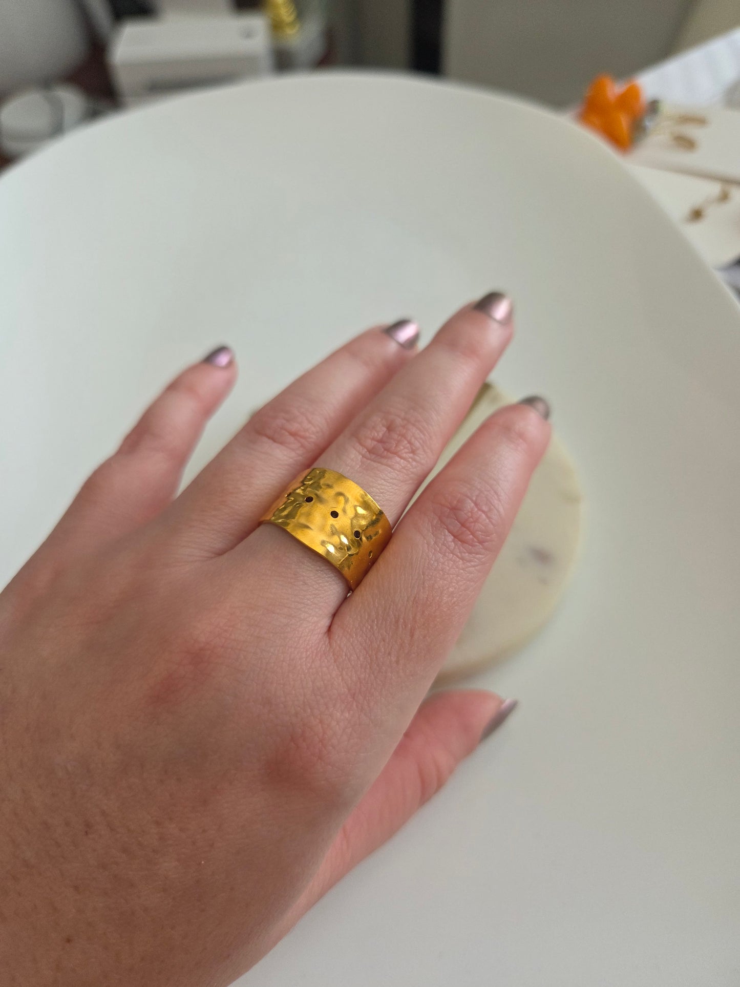 Gold rings