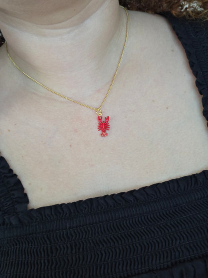 Crab or lobster necklaces