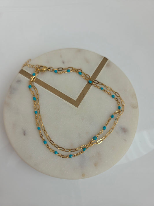 Doble cadena blue
