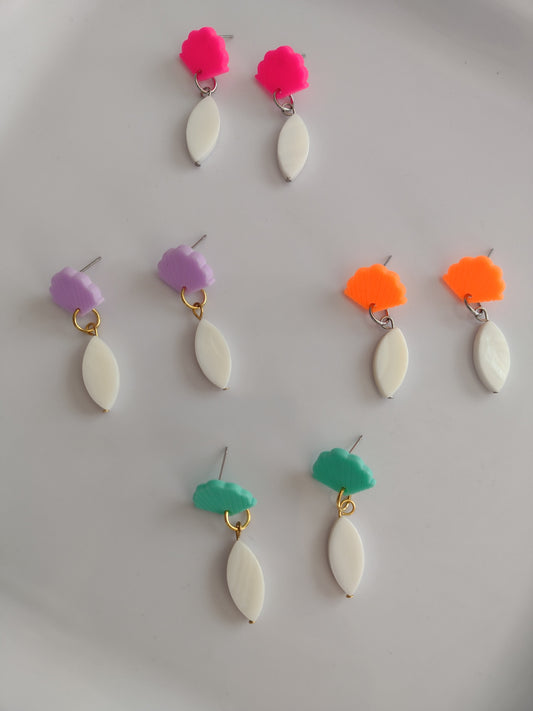 Concha earrings