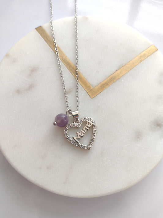 Mamá plata corazón